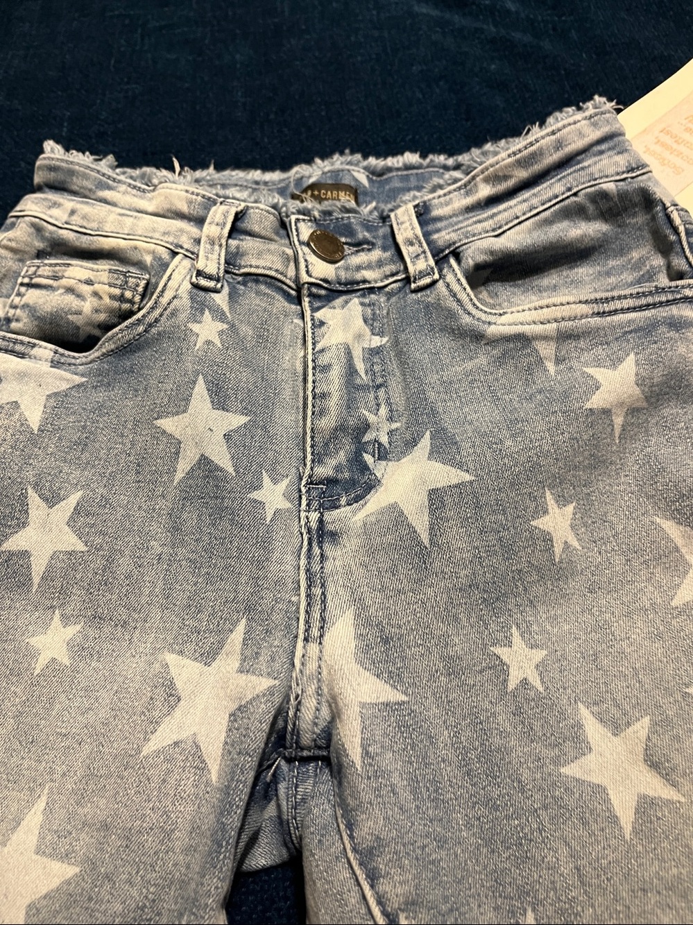 NWT COCO + CARMEN Crop Jeans - Picture 3 of 12